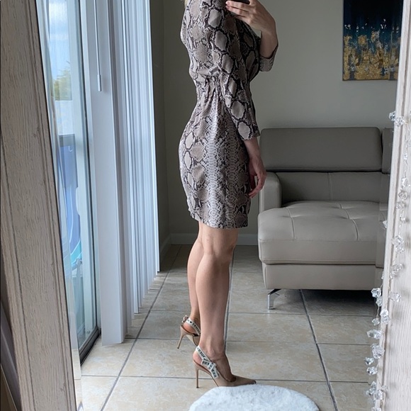 💖 5 for $25 💖 ZARA 🐍 Print Dress - Picture 3 of 8